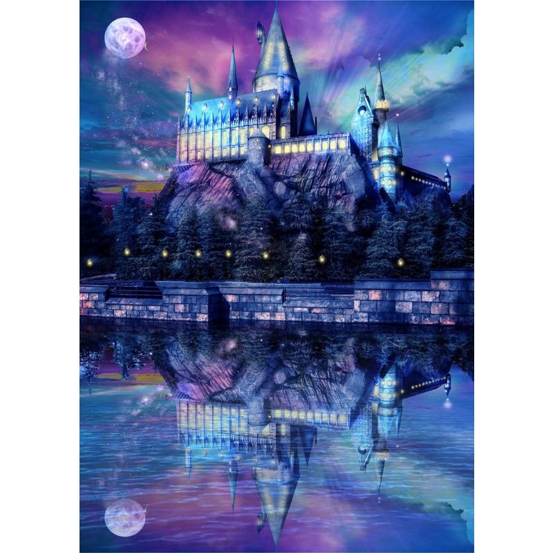 Puzzle 1000 Pcs Jigsaw Magic Academy Bahan Tebal 2MM / Uk.51 X 69 CM