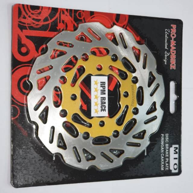 Disk Piringan Cakram Standar Variasi Yamaha Matic Lobang 4 Mio Soul Xeon Dll