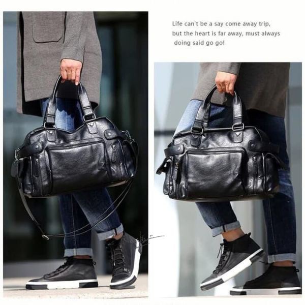 TAS KULIT PRIA TAS MULTIFUNGSI TAS SAMPING TAS KERJA PRIA COWO TAS COWOK IMPORT MULTIFUNGSI A114