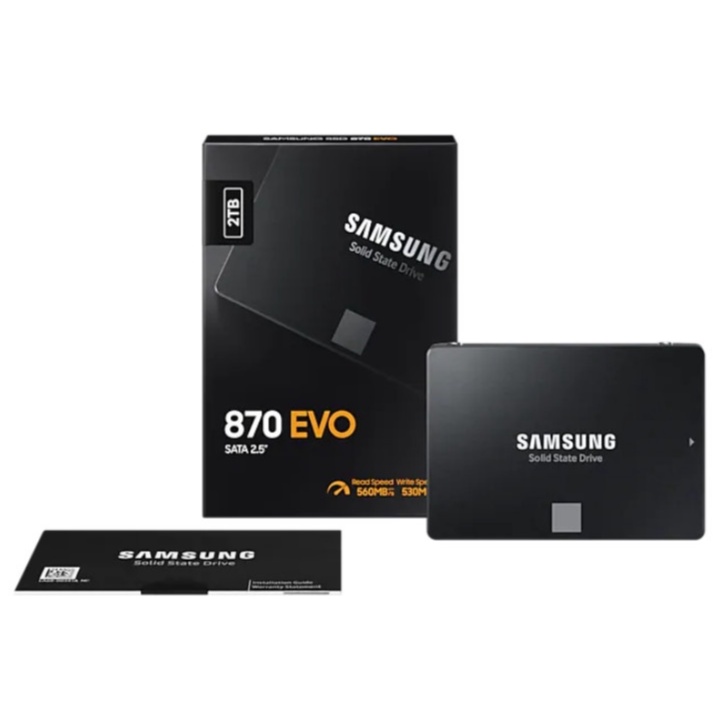 SAMSUNG SSD 870 EVO 2TB / 2.5&quot; SATA / 870 EVO SSD / 5 years warranty