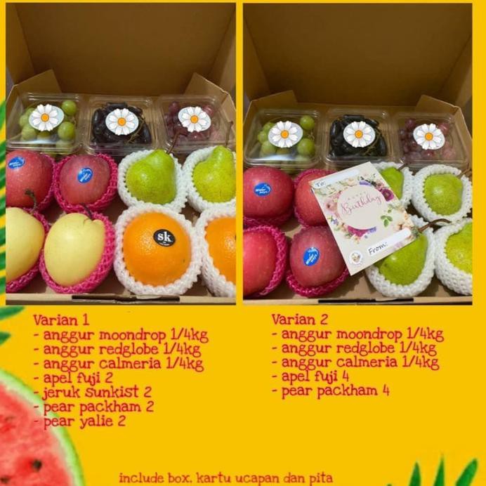 

Parcel Lebaran (Paket B Parcel Lebaran Isi Buah Segar)