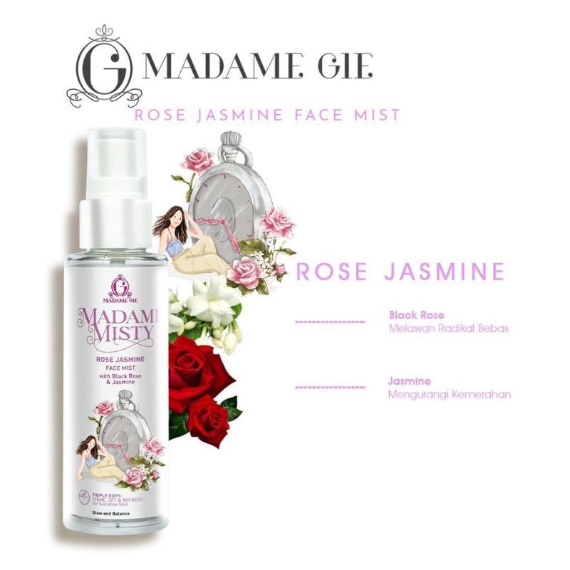 Jual Madame Gie Madame Misty Make Up Face Mist 100 gram Shopee
