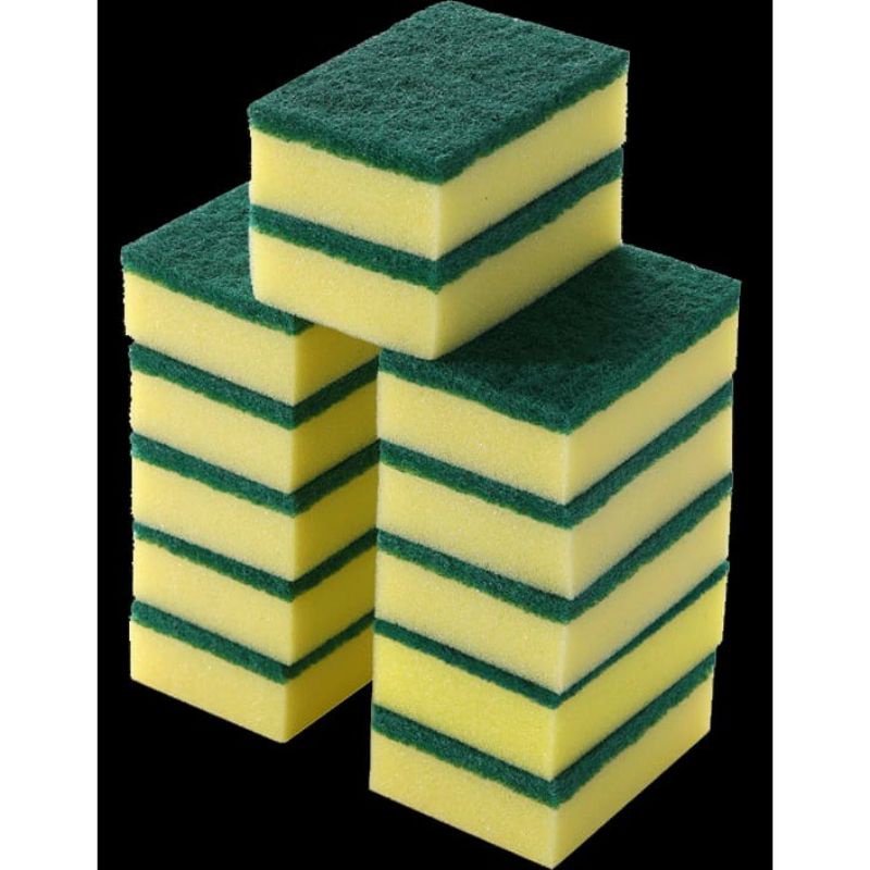 Spons Cuci Piring Busa Cuci Sponge Serbaguna