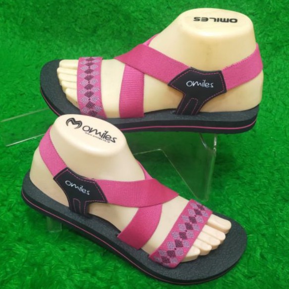 Sandal gunung-sendal wanita-Sendal omiles-Sendal tali sendal omiles original senda gunung wanita