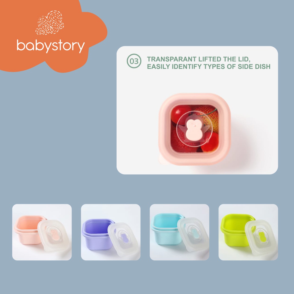 Baby Food Container mpasi wadah mpasi bayi wadah penyimpanan mpasi perlengkapan mpasi