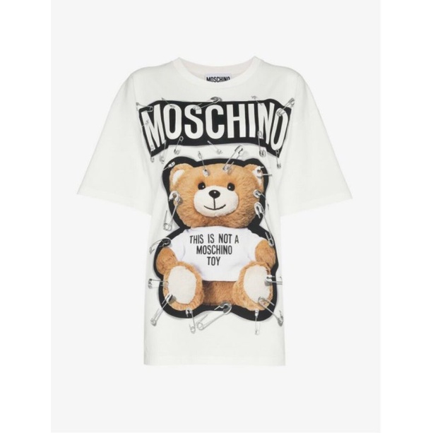 T-SHIRT WANITA / MOSCHINO / KAOS WANITA IMPORT / KAOS DISTRO / JM21FASHION