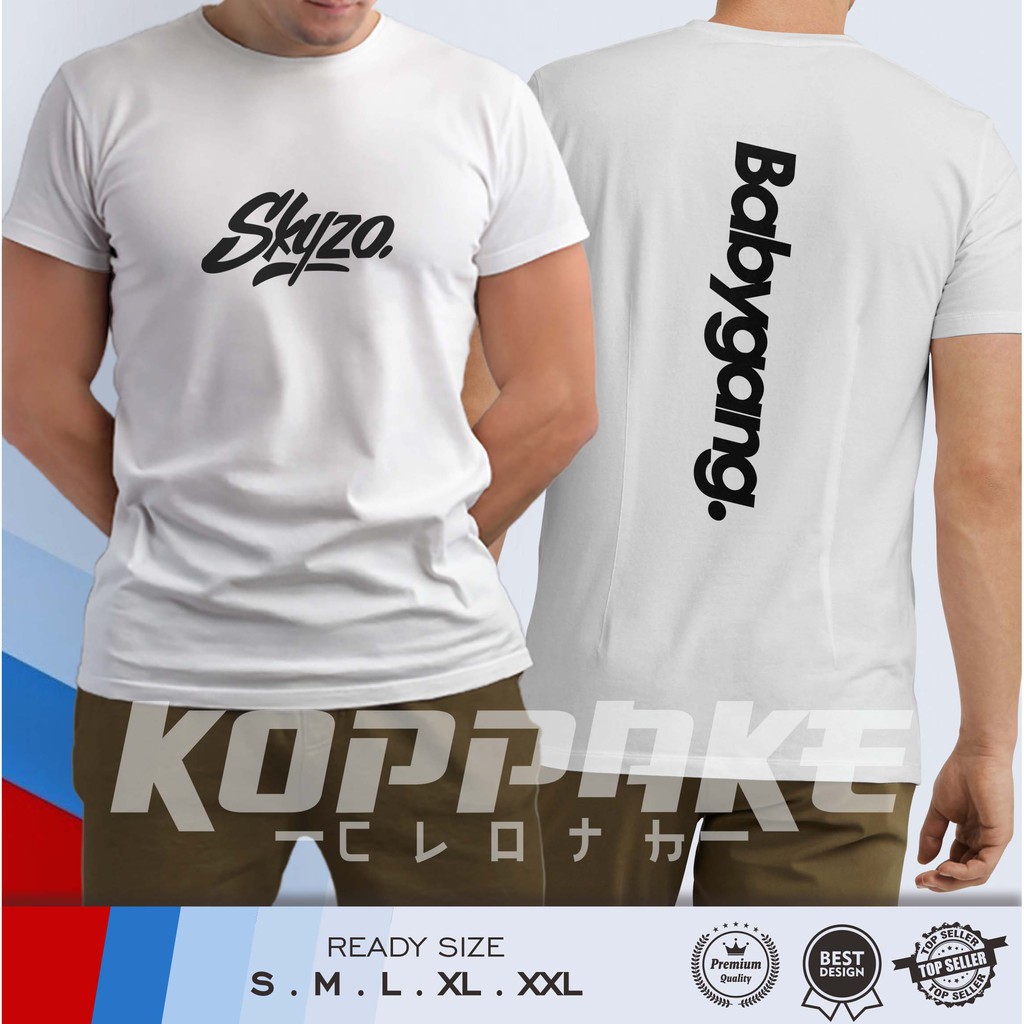 Kaos Babygang Skyzo Baju Distro