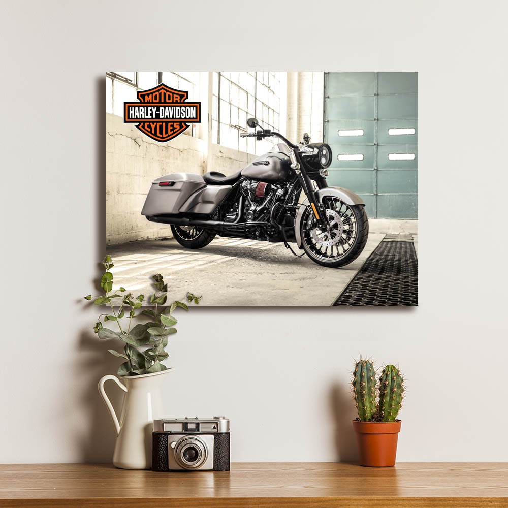 Harley Davidson HD Road King Poster Hiasan Pajangan Dinding Home Decor