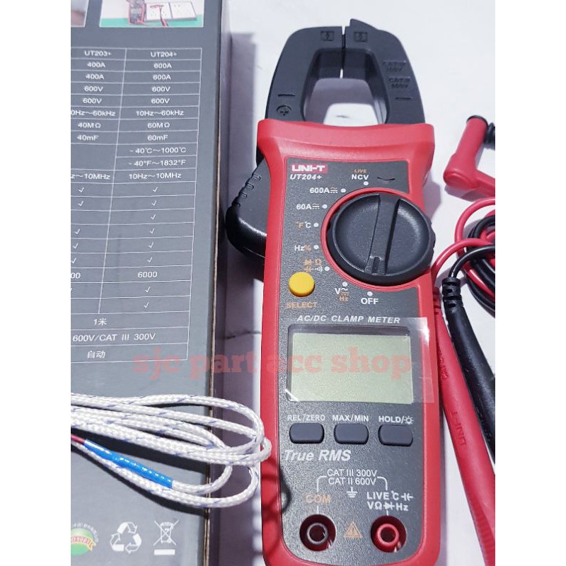 UNI T 204+ DIGITAL CLAMP METER