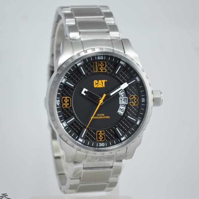 Jam Tangan Pria Caterpillar AC,141,11,121 strap stainless steel garansi 2 tahun