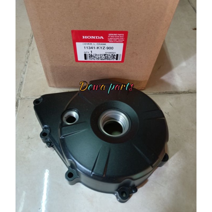 cover bak magnit supra 125 fi.125 helm in.11341KYZ900. original ahm. cover L crank