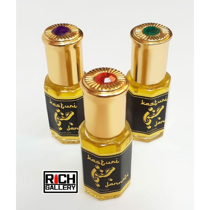 Parfum Kasturi Jannati Minyak Kasturi Parfum Sholat non alkohol 6ml