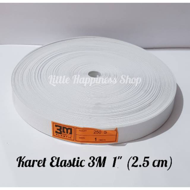 Karet Elastic / Elastis 3M 1"