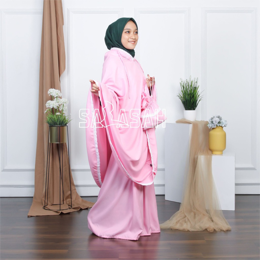 Mukena Traveling Terbaru/Mukena Dewasa Mewah/Mukena Cantik 2021