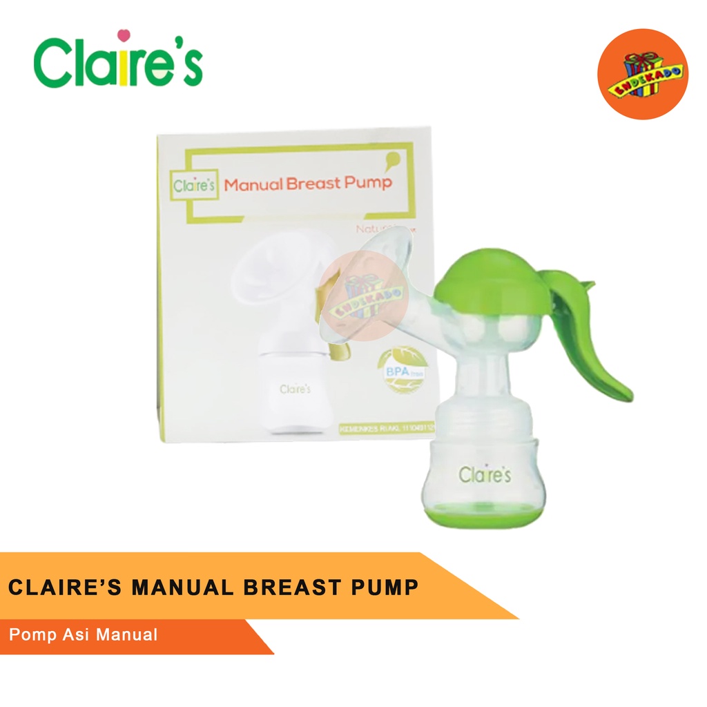 CLAIRE'S MANUAL BREAST PUMP -Pompa Asi Manual
