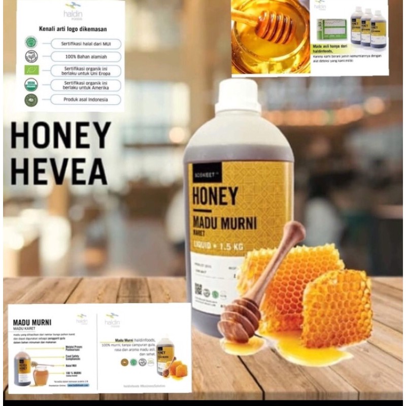 Madu Murni (Madu Karet/ Hevea honey ) by Haldin Foods