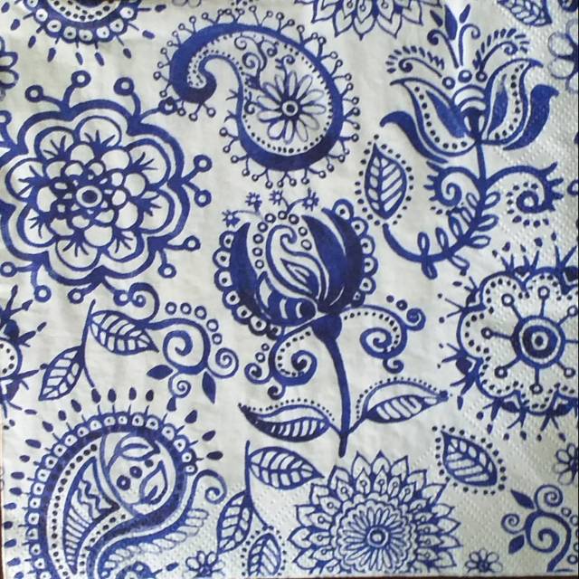 Tissue Eropa Motif Batik Biru  Shopee Indonesia Tissue Eropa Motif Batik Biru  Shopee Indonesia