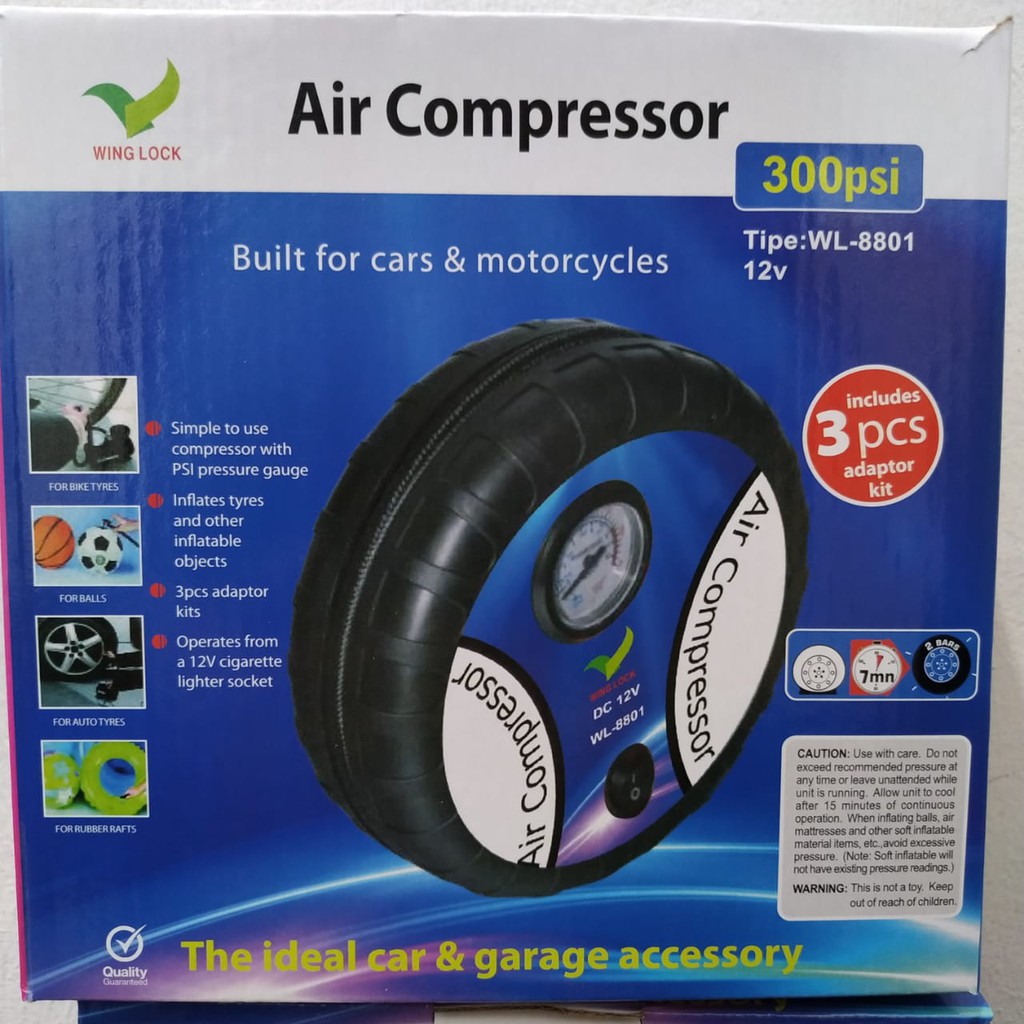 WING LOCK WL-8801 Air Compressor