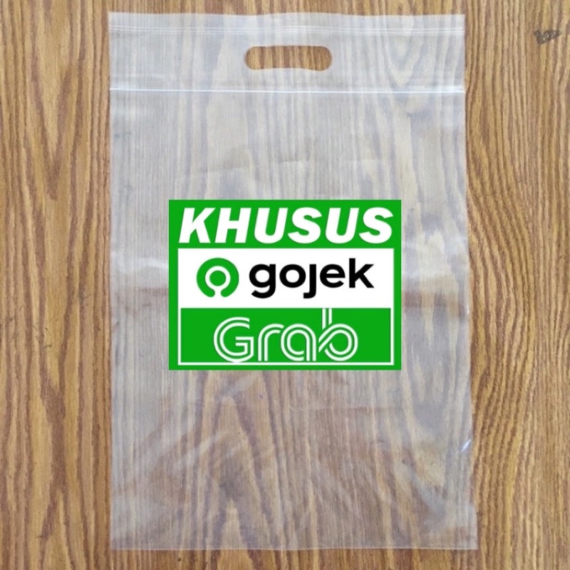 

(Gojek/Grab) Kantong Plastik Klip Pond Oval Zip Lock Zipper (isi 100)