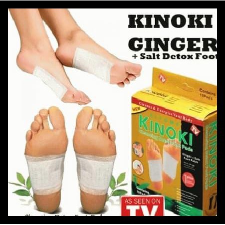 

Best Seller Kinoki Gold Isi 10 Ginger & Salt - Berbau Jahe, Asli ! ! !
