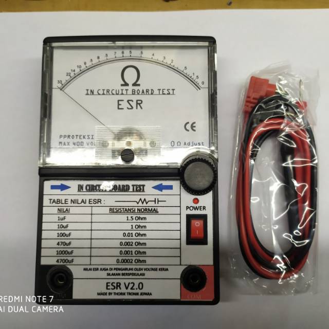 ESR METER ANALOG analog esr meter ( baca deskripsi ) | Shopee Indonesia