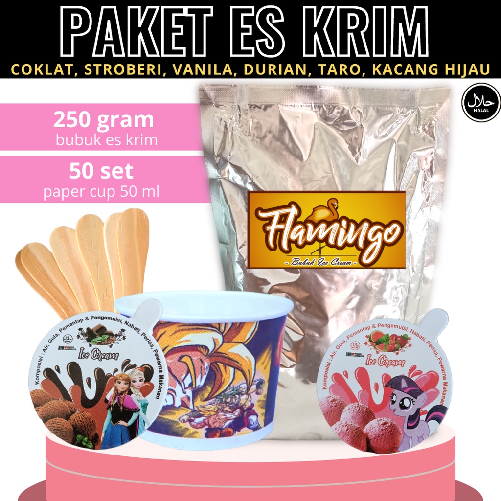 

PAKET ICE CREAM MURAH / PAKET USAHA ES KRIM / PAKET BUBUK ICE CREAM