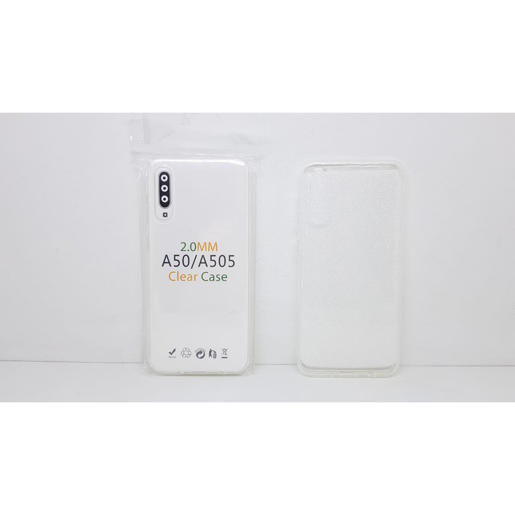 Soft Case OEM Transparan Samsung A50 A505F 6.4 Inchi Clear Ultra Thin TEBAL 2.0mm SUPER CLEAR