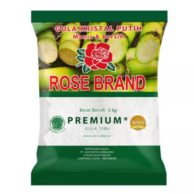 

Gula Pasir Rose Brand 1Kg Premium