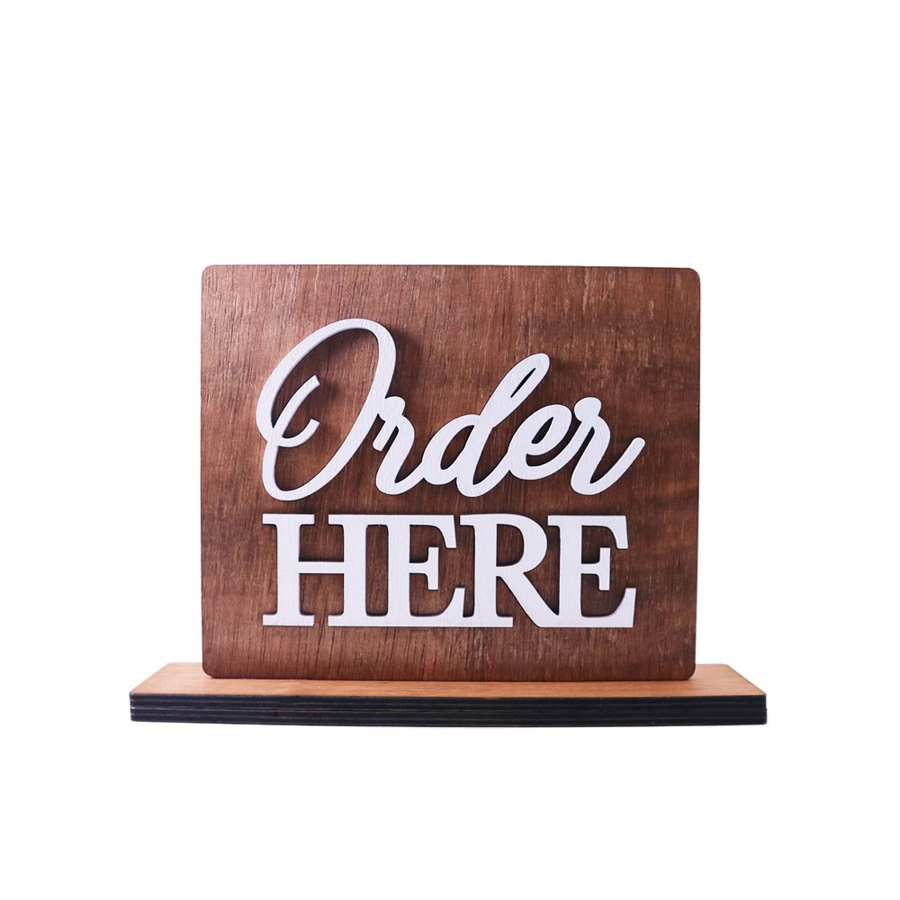 Table Sign | Order Here