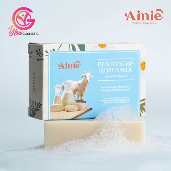 AINIE BEAUTY SOAP GOAT'S MILK WITH VIT B3 &amp; E 70 GR