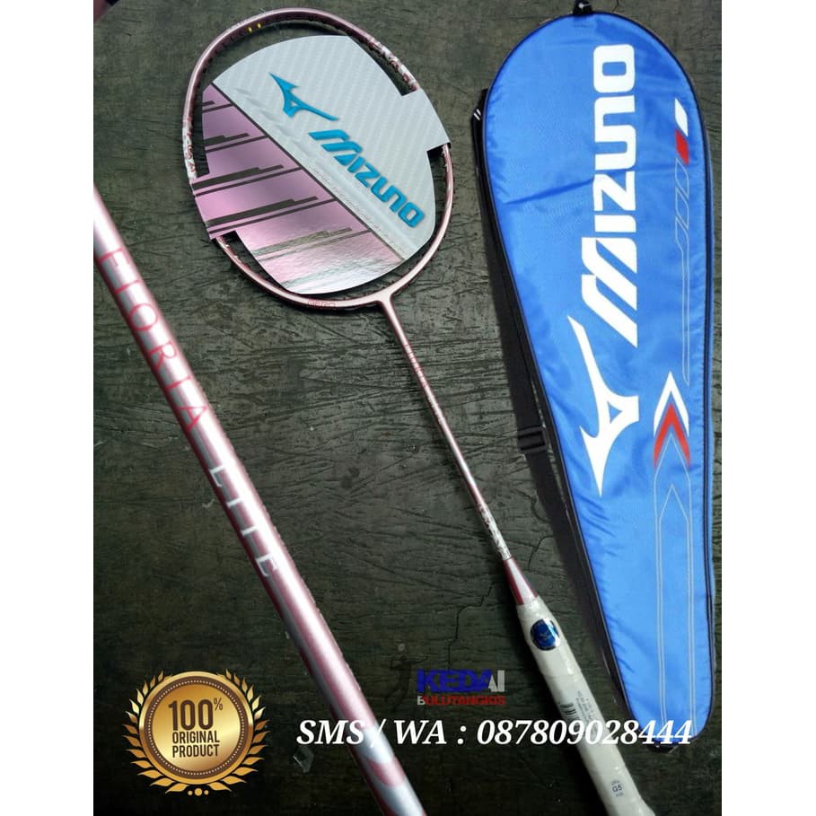 Raket Badminton Mizuno Floria Lite Original ( Free Cover ) 