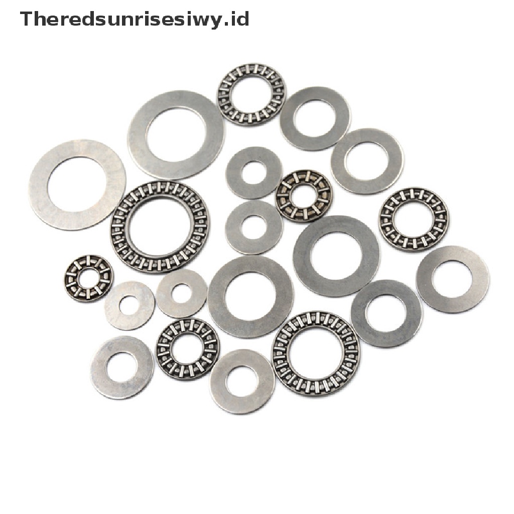 (Theredsunrisesiwy.Id) Axk0821 - Axk2542 Thrust Needle Roller Bearing Dengan Dua Ring
