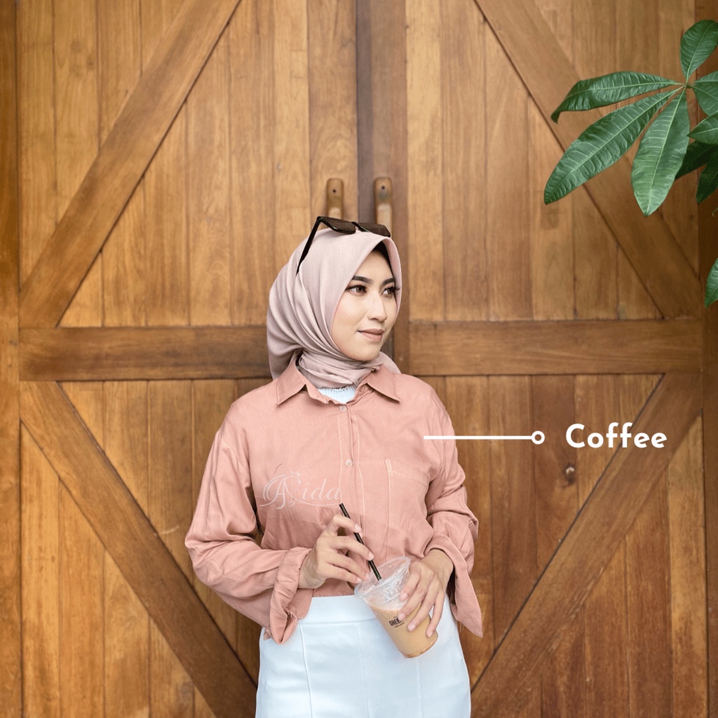 Olivia Kemeja Rayon by Hijabbyaida