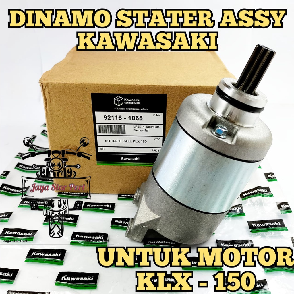 ORI DINAMO STATER KAWAZAKI KUALITAS ASLI ORIGINAL (KLX 150) 29116 - 1065 PRESISI DINAMO KLX ASLI ORI