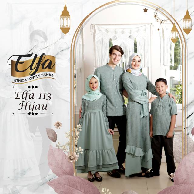 Ethica Elfa 113 hijau/Kagumi 133 hijau
