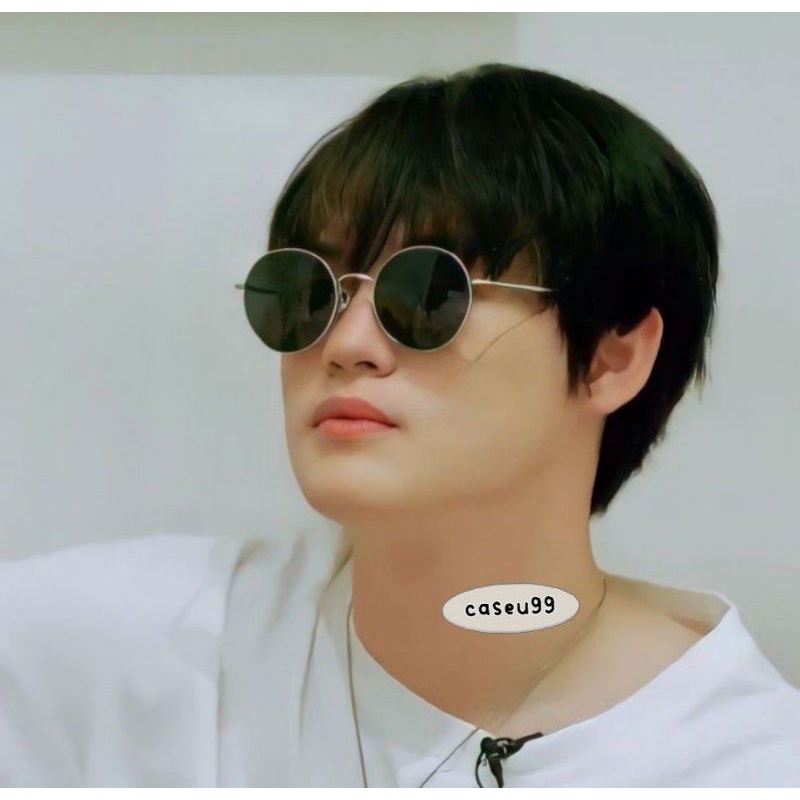 kacamata oval retro candy fashion sunglasses kpop irene red velvet taehyung Jimin BTS chenle mark NCT dream / kacamata Fashion Unisex Style Korea Kacamata Keren Import glasses hitam warna warni ungu kuning