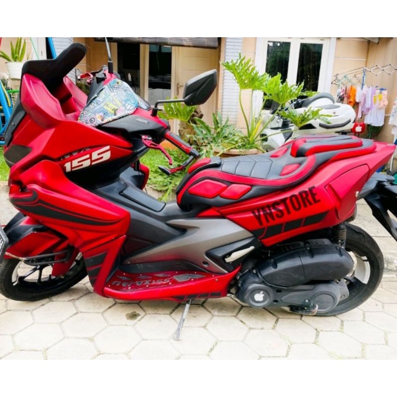 Kulit Jok Aerox 155 Variasi Aerox 160 New Cover Sarung Jok Modifikasi