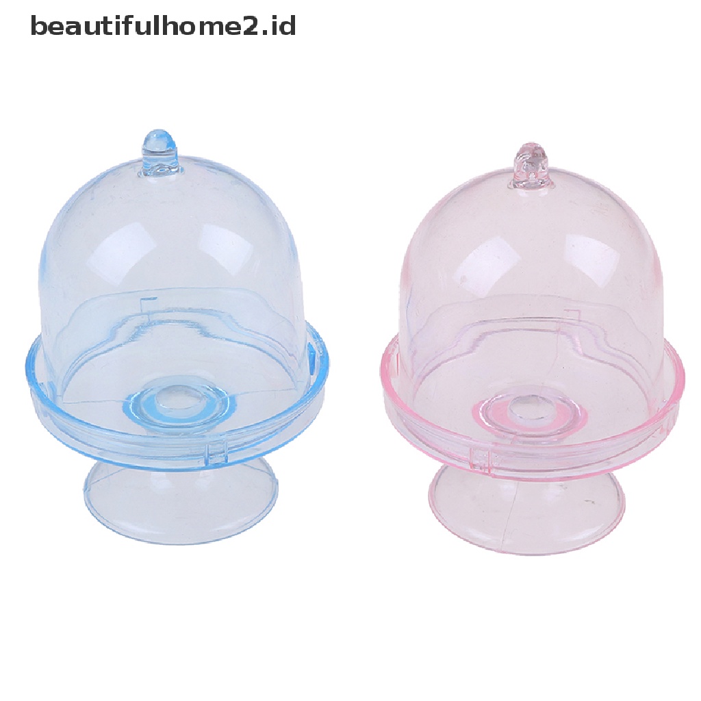 (beautifulhome2.id) Mainan Miniatur Toples Makanan Penutup Skala 1: 12 Untuk Aksesoris Rumah Boneka