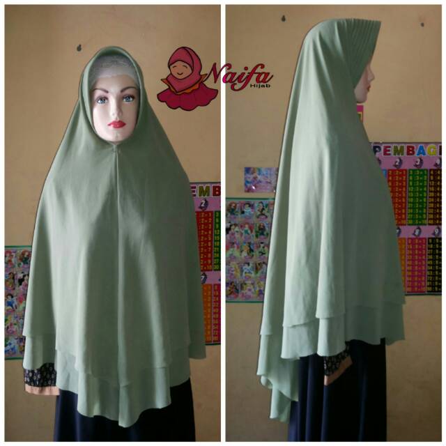 Jilbab khimar instan ceruti
