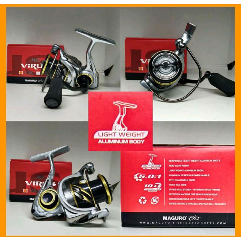 REEL PANCING MAGURO VIRUS 4000 POWER HANDLE