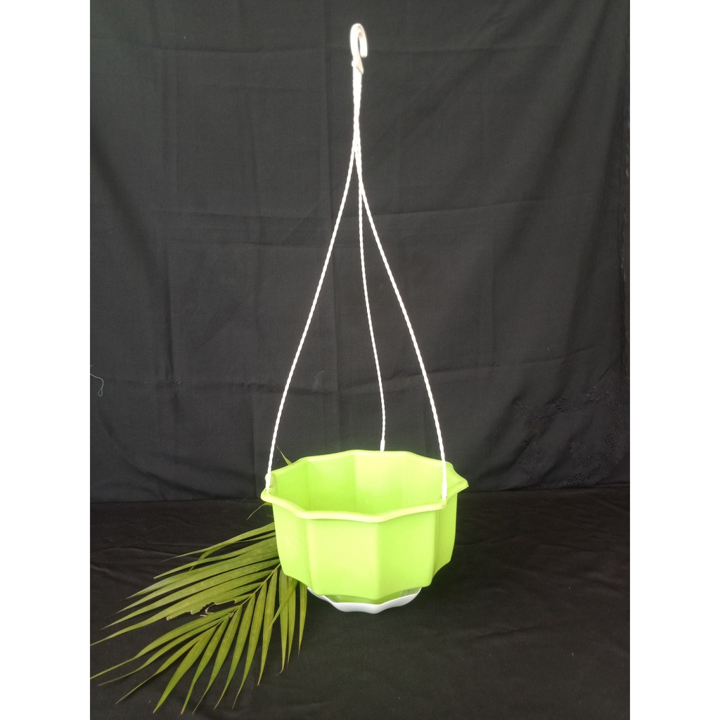 Pot plastik enoky hijau