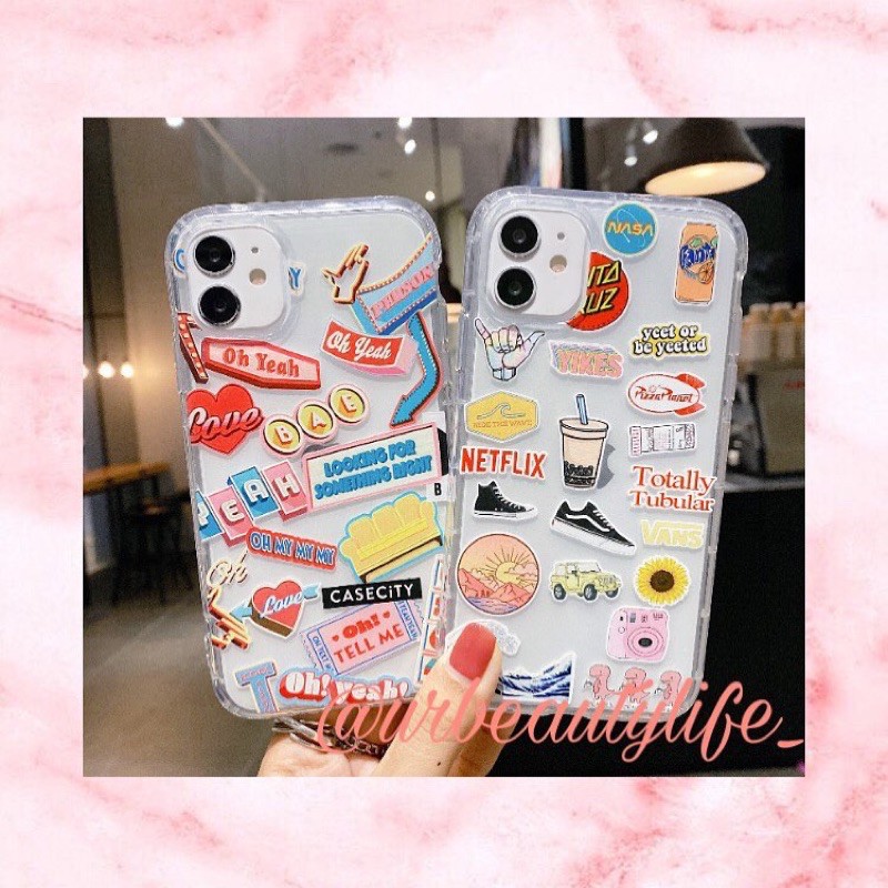 

transparant case aesthetic