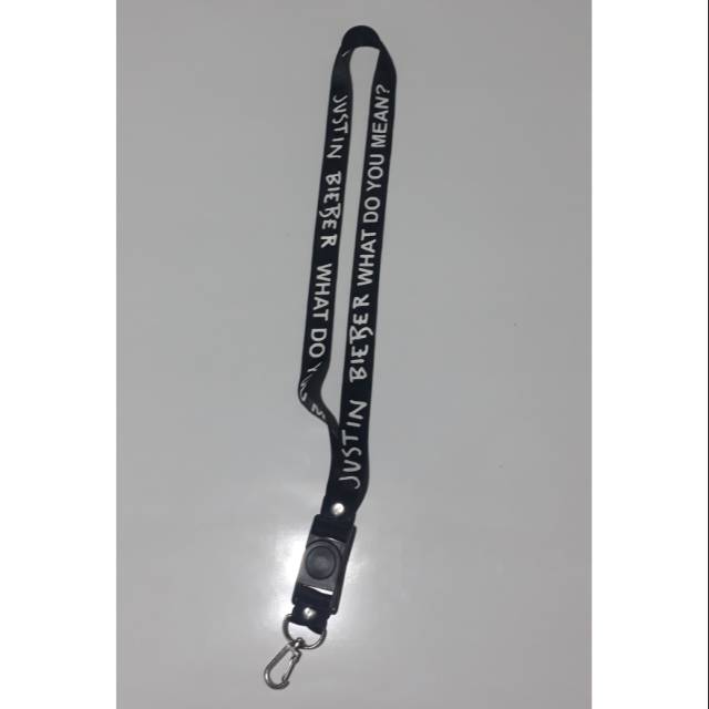 

JUSTIN BIEBER GANTUNGAN TALI LANYARD ID CARD KEYRING KEYCHAIN KPOP