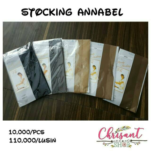 [TERMURAH]Harga Grosir 12pcs Stocking annabel lusinlusin