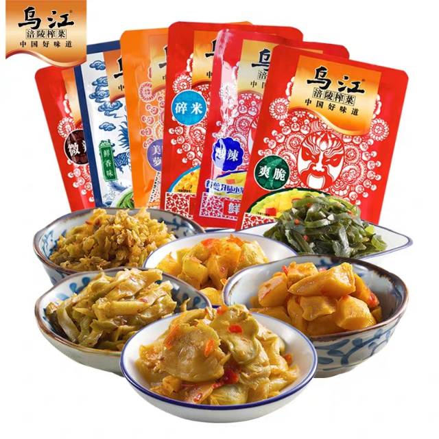 

WU JIANG 榨菜 Acar Sawi zhacai Fuling 70gr Mustard