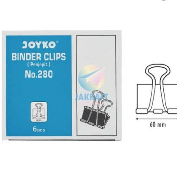 

(BISA COD) binder clip 280 merk Joyko TERBATAS Kode 376