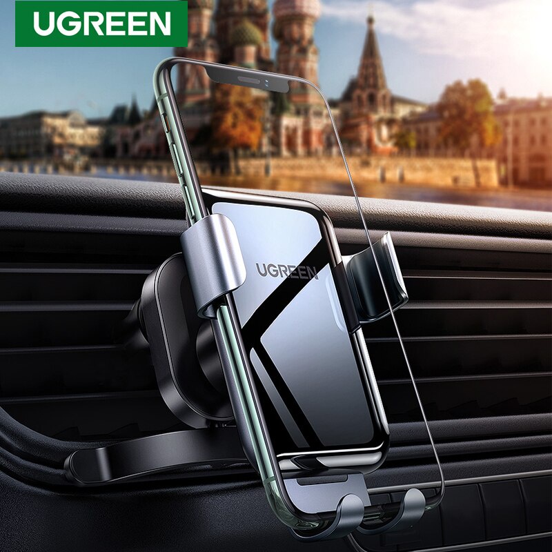 Ugreen Stand Holder Handphone Gravitasi Untuk Kisikisi Ac Mobil