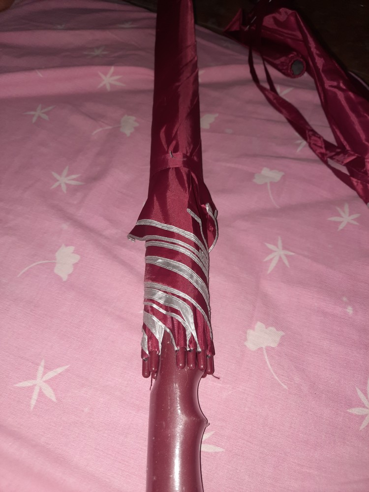 Payung Golf Polos Maroon Marun Merah Red Besar Kuat Kokoh Sablon Promosi Partai