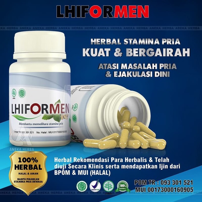 Lhiformen | Jamu Kuat | Obat Pria | Obat Vltalitas Pria|Kesuburan Pria