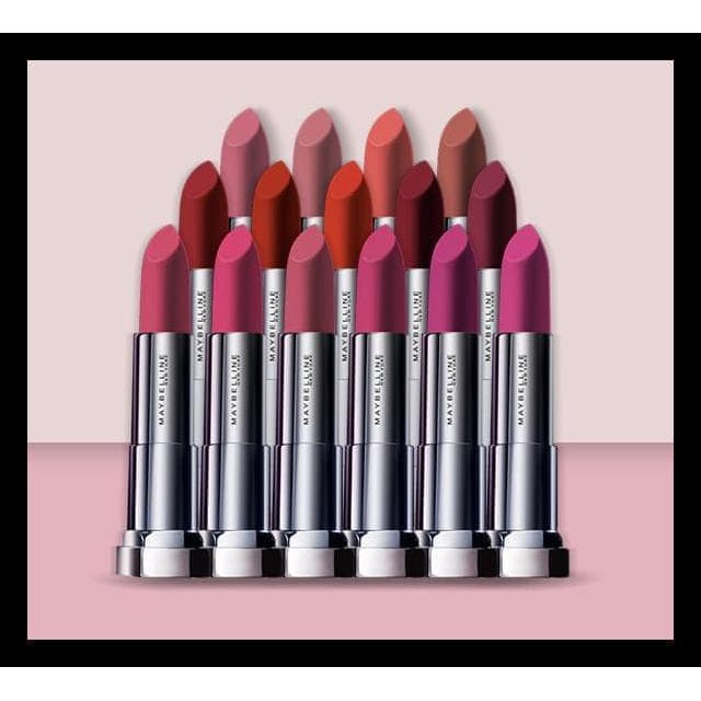 Lipstick Maybelline Powder Matte Lipstik Maybeline  100%